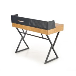 'B43 Golden Oak / Black Desk' 'B43 Golden Oak / Black Desk'