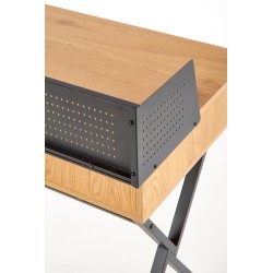 'B43 Golden Oak / Black Desk' 'B43 Golden Oak / Black Desk'