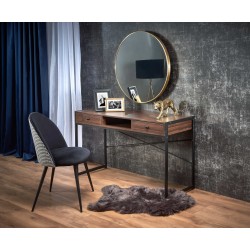 'B46 Walnut / Black Desk'