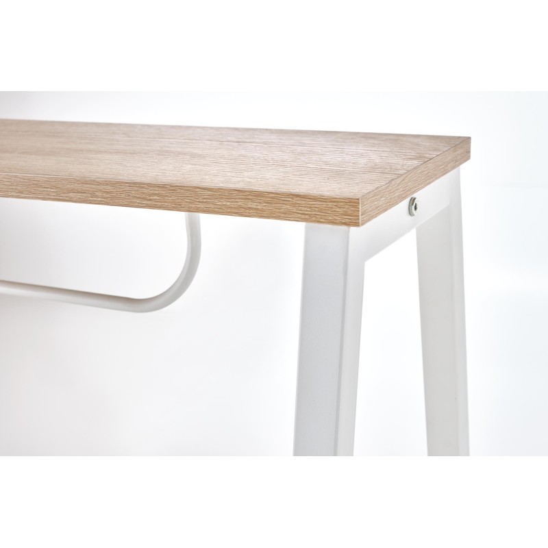 'B48 Sonoma Oak Desk / White' 'B48 Sonoma Oak Desk / White'