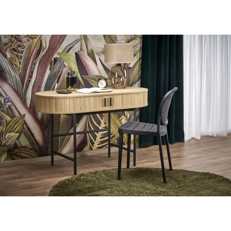'B51 Natural / Black Desk' 'B51 Natural / Black Desk'
