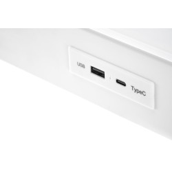 'B52 Adjustable Height Desk, White' 'B52 Adjustable Height Desk, White'