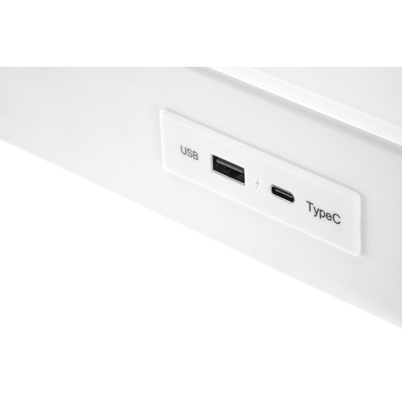'B52 Adjustable Height Desk, White' 'B52 Adjustable Height Desk, White'