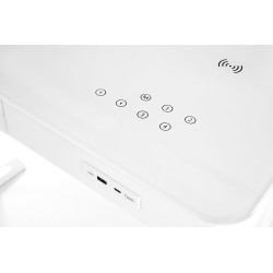 'B52 Adjustable Height Desk, White' 'B52 Adjustable Height Desk, White'