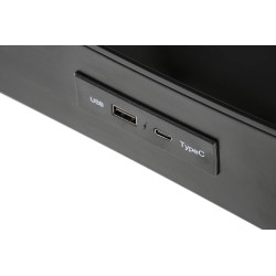 'B52 Adjustable Height Desk, Black' 'B52 Adjustable Height Desk, Black'