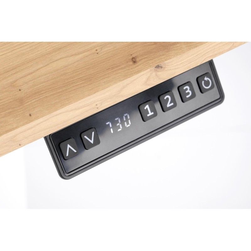 B53 biurko biurko z funkcją regulacji wysokości, dąb artisan / biały (2p 1szt) B53 biurko biurko z funkcją regulacji wysokości, dąb artisan / biały (2p 1szt)