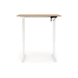 'B53 Desk with Height Adjustment Function, Artisan Oak / White' 'B53 Desk with Height Adjustment Function, Artisan Oak / White'