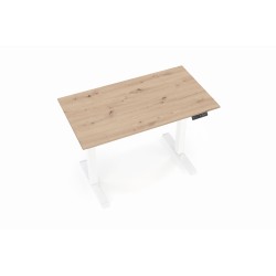 B53 biurko biurko z funkcją regulacji wysokości, dąb artisan / biały (2p 1szt) B53 biurko biurko z funkcją regulacji wysokości, dąb artisan / biały (2p 1szt)