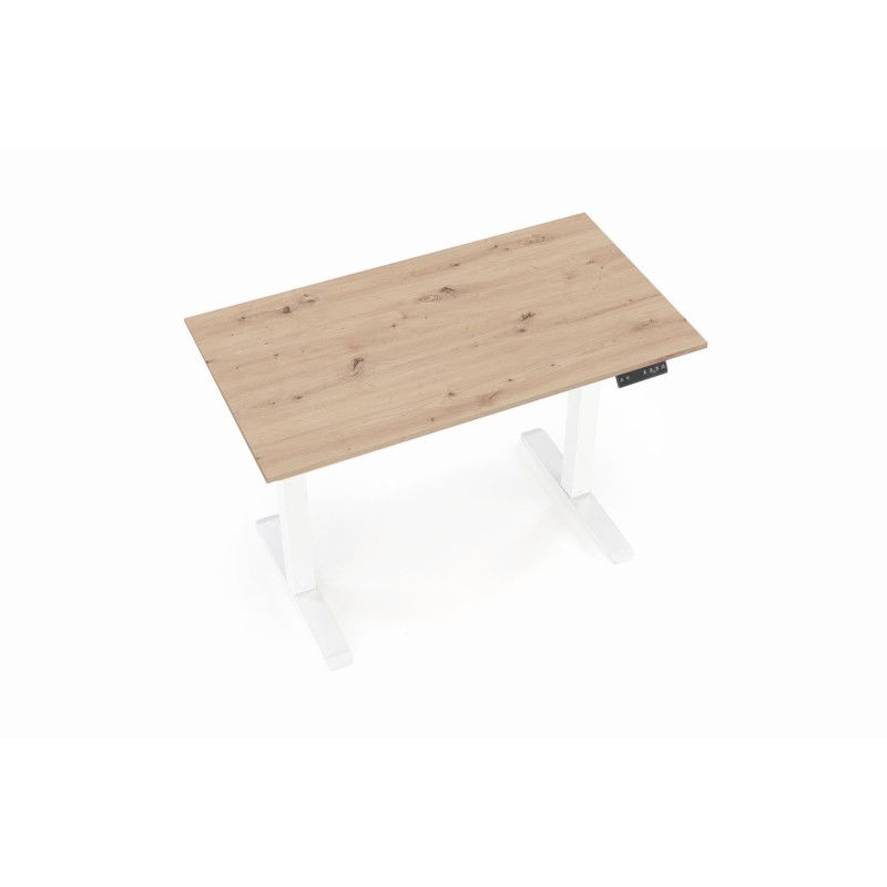 B53 biurko biurko z funkcją regulacji wysokości, dąb artisan / biały (2p 1szt) B53 biurko biurko z funkcją regulacji wysokości, dąb artisan / biały (2p 1szt)