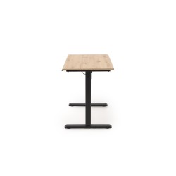 'B53 Desk with Height Adjustment Function, Artisan Oak / Black' 'B53 Desk with Height Adjustment Function, Artisan Oak / Black'