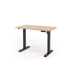 'B53 Desk with Height Adjustment Function, Artisan Oak / Black' 'B53 Desk with Height Adjustment Function, Artisan Oak / Black'
