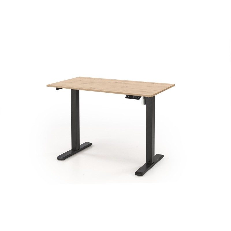 'B53 Desk with Height Adjustment Function, Artisan Oak / Black' 'B53 Desk with Height Adjustment Function, Artisan Oak / Black'
