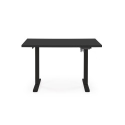 'B54 Desk with Height Adjustment Feature, Top - Black, Frame - Black' 'B54 Desk with Height Adjustment Feature, Top - Black, Frame - Black'