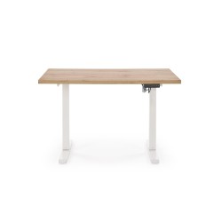 B54 biurko z funkcją regulacji wysokości, blat - dąb artisan, stelaż - biały (2p 1szt) B54 biurko z funkcją regulacji wysokości, blat - dąb artisan, stelaż - biały (2p 1szt)