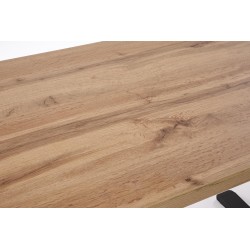 B54 biurko z funkcją regulacji wysokości, blat - dąb artisan, stelaż - czarny (2p 1szt) B54 biurko z funkcją regulacji wysokości, blat - dąb artisan, stelaż - czarny (2p 1szt)