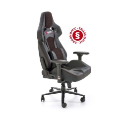 'BALDUR Office Chair in Ash Grey / Black' 'BALDUR Office Chair in Ash Grey / Black'