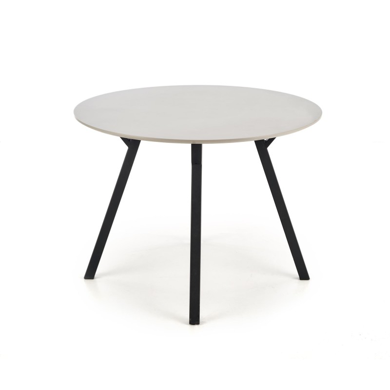 'BALROG ROUND table, frame - black, top - light ash' 'BALROG ROUND table, frame - black, top - light ash'