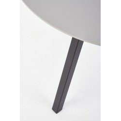 'BALROG ROUND table, frame - black, top - light ash' 'BALROG ROUND table, frame - black, top - light ash'