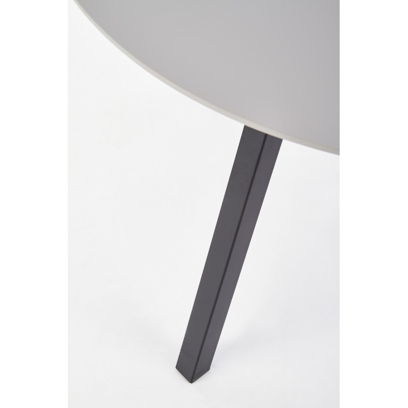 'BALROG ROUND table, frame - black, top - light ash' 'BALROG ROUND table, frame - black, top - light ash'