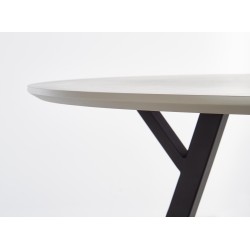 'BALROG ROUND table, frame - black, top - light ash' 'BALROG ROUND table, frame - black, top - light ash'