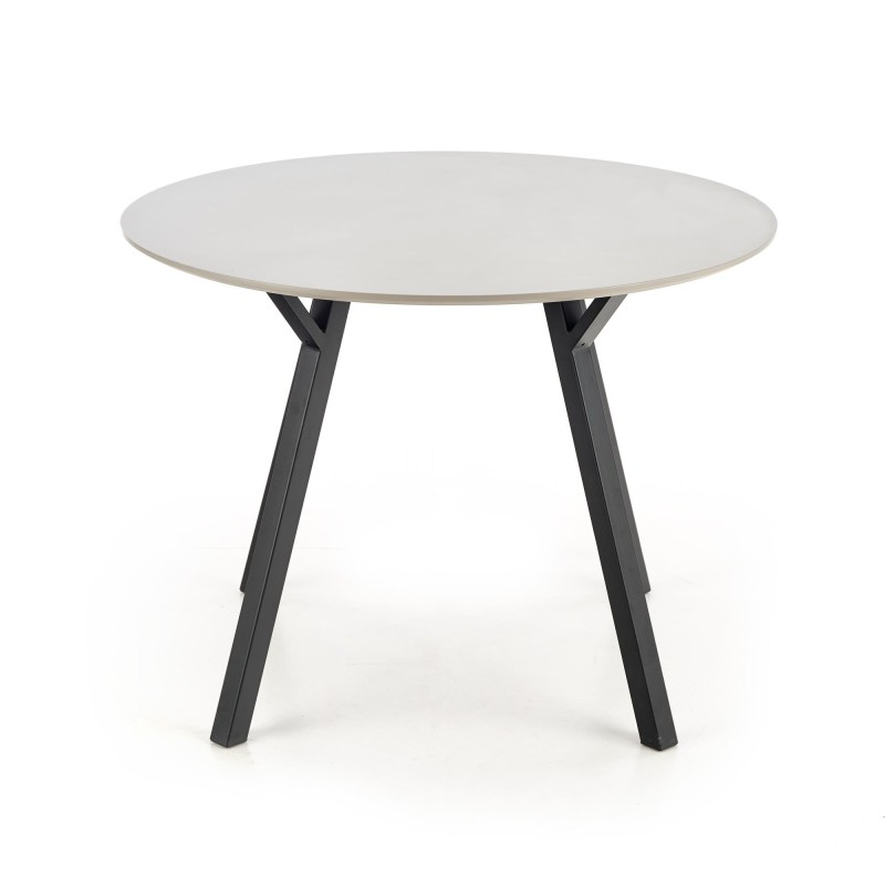 'BALROG ROUND table, frame - black, top - light ash' 'BALROG ROUND table, frame - black, top - light ash'