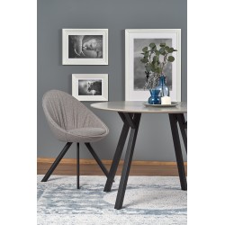 'BALROG ROUND table, frame - black, top - light ash' 'BALROG ROUND table, frame - black, top - light ash'