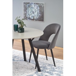 'BALROG ROUND table, frame - black, top - light ash' 'BALROG ROUND table, frame - black, top - light ash'