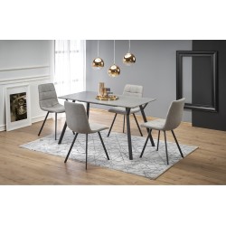 'BALROG Table, Frame - Black, Top - Light Ash'