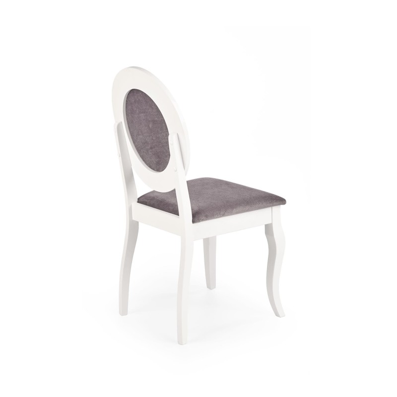 'BAROCK White / Ash Grey Chair' 'BAROCK White / Ash Grey Chair'