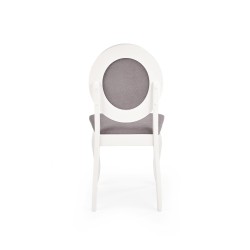 'BAROCK White / Ash Grey Chair' 'BAROCK White / Ash Grey Chair'