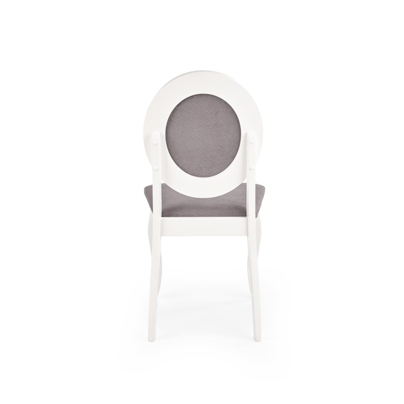 'BAROCK White / Ash Grey Chair' 'BAROCK White / Ash Grey Chair'