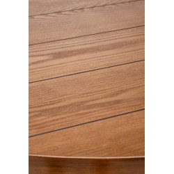 'BARRY Round Table, Walnut Top, Black Legs' 'BARRY Round Table, Walnut Top, Black Legs'