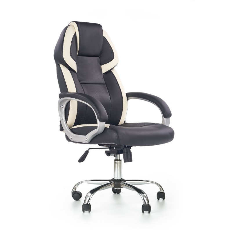 'BARTON Black-White Office Chair' 'BARTON Black-White Office Chair'