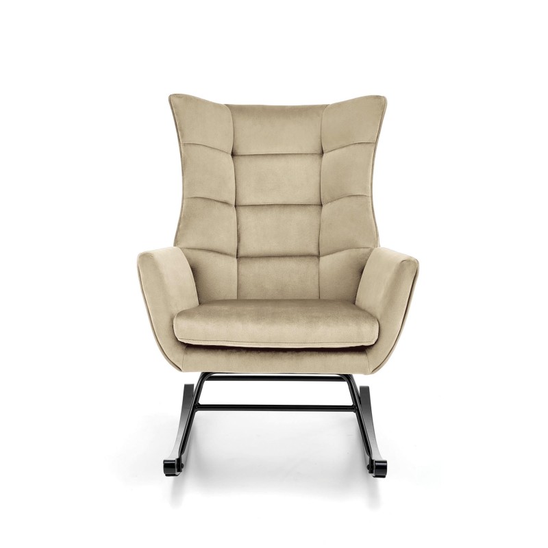 'BAZALTO Beige Rocking Chair' 'BAZALTO Beige Rocking Chair'
