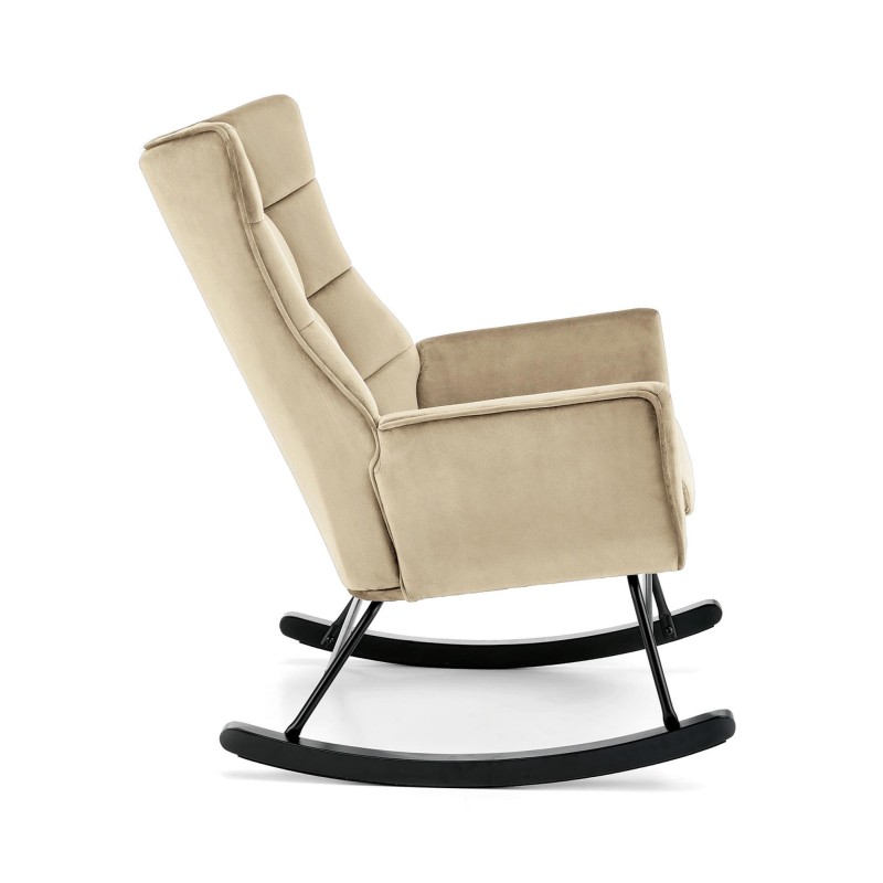 'BAZALTO Beige Rocking Chair' 'BAZALTO Beige Rocking Chair'