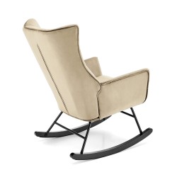 'BAZALTO Beige Rocking Chair' 'BAZALTO Beige Rocking Chair'