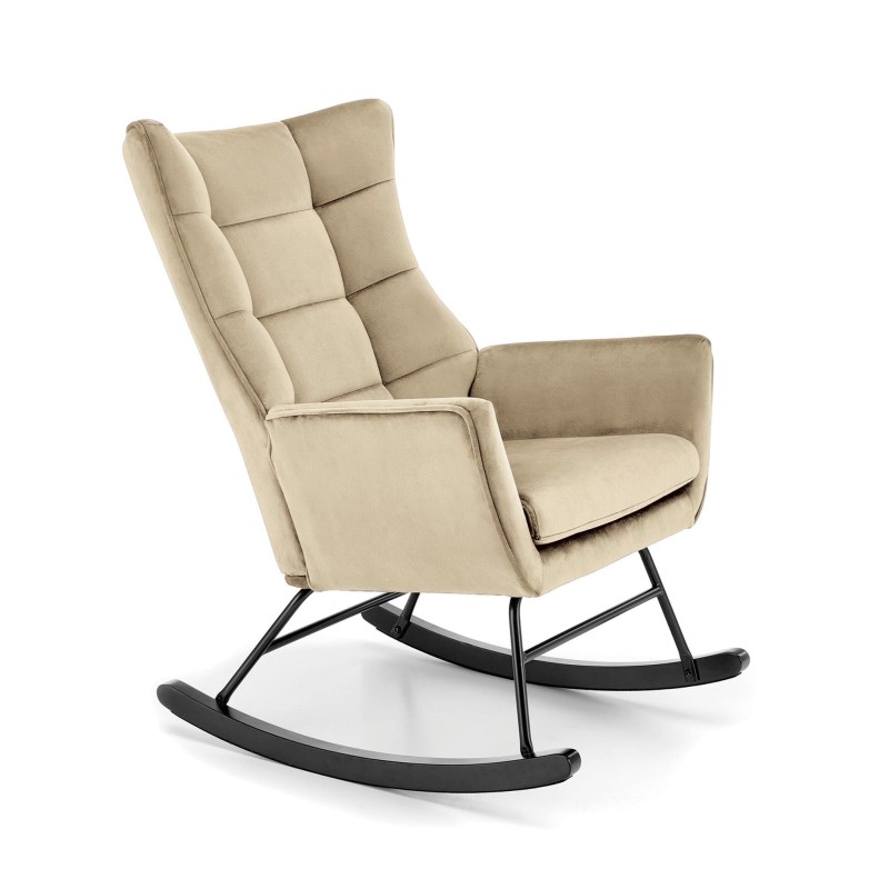 'BAZALTO Beige Rocking Chair' 'BAZALTO Beige Rocking Chair'