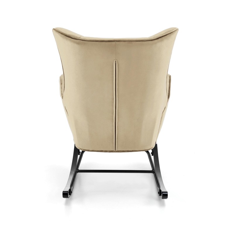 'BAZALTO Beige Rocking Chair' 'BAZALTO Beige Rocking Chair'