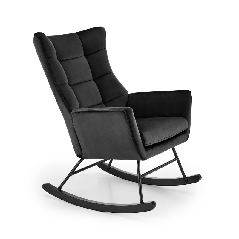 'BAZALTO Black Rocking Chair' 'BAZALTO Black Rocking Chair'