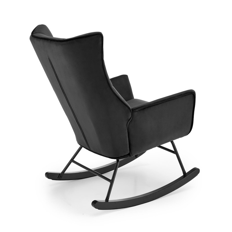 'BAZALTO Black Rocking Chair' 'BAZALTO Black Rocking Chair'