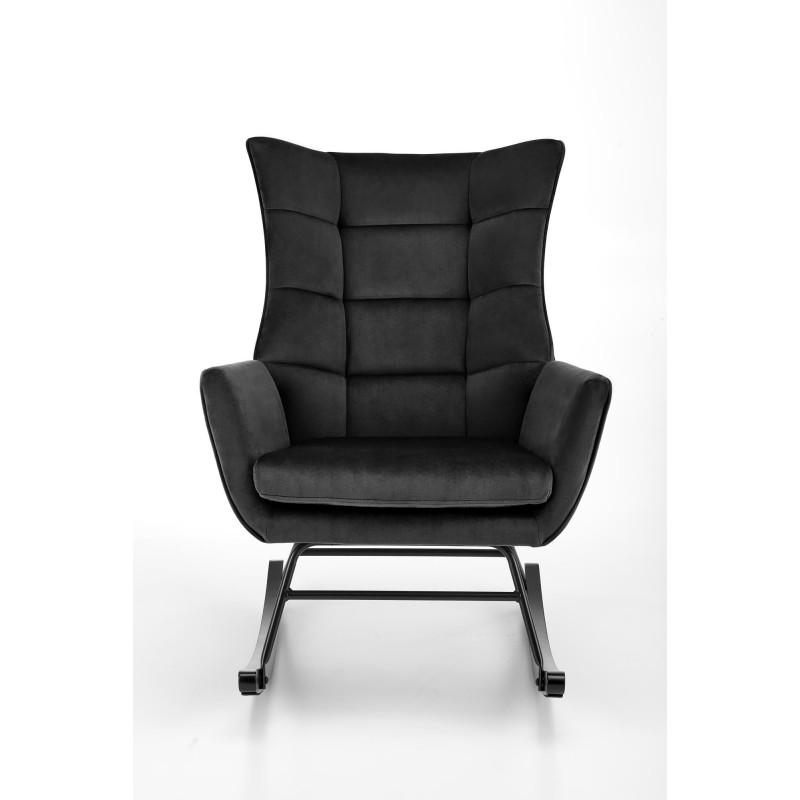 BAZALTO fotel bujany czarny (1p 1szt) BAZALTO fotel bujany czarny (1p 1szt)
