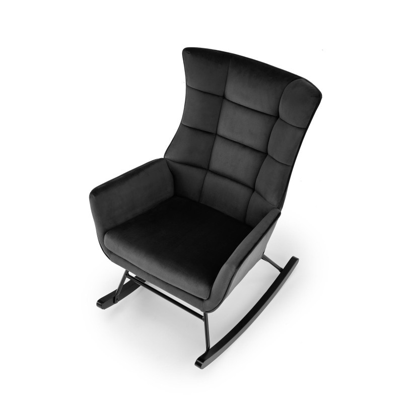 'BAZALTO Black Rocking Chair' 'BAZALTO Black Rocking Chair'