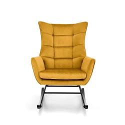'BAZALTO Mustard Rocking Chair' 'BAZALTO Mustard Rocking Chair'