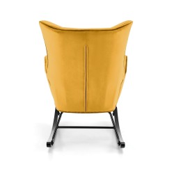 'BAZALTO Mustard Rocking Chair' 'BAZALTO Mustard Rocking Chair'
