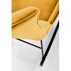 'BAZALTO Mustard Rocking Chair' 'BAZALTO Mustard Rocking Chair'