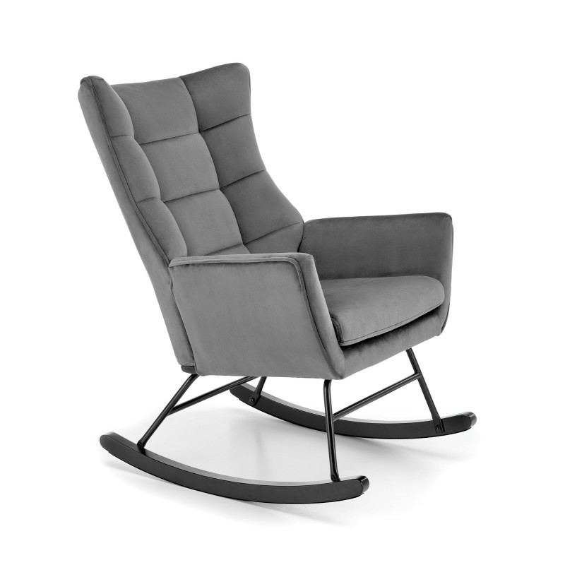 'BAZALTO Ash Grey Rocking Chair' 'BAZALTO Ash Grey Rocking Chair'