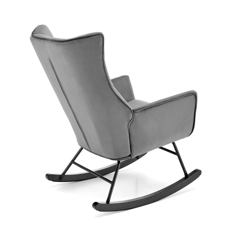 'BAZALTO Ash Grey Rocking Chair' 'BAZALTO Ash Grey Rocking Chair'