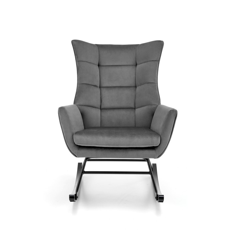 'BAZALTO Ash Grey Rocking Chair' 'BAZALTO Ash Grey Rocking Chair'