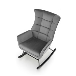 'BAZALTO Ash Grey Rocking Chair' 'BAZALTO Ash Grey Rocking Chair'