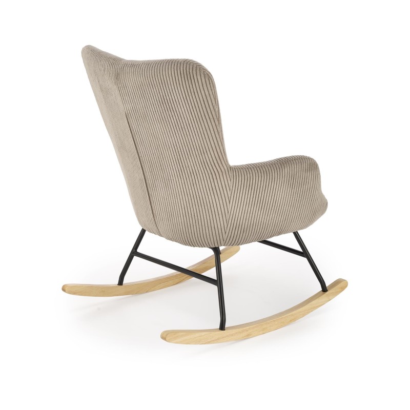 'BELMIRO Relaxation Armchair with Rocking Function, Ash Grey' 'BELMIRO Relaxation Armchair with Rocking Function, Ash Grey'